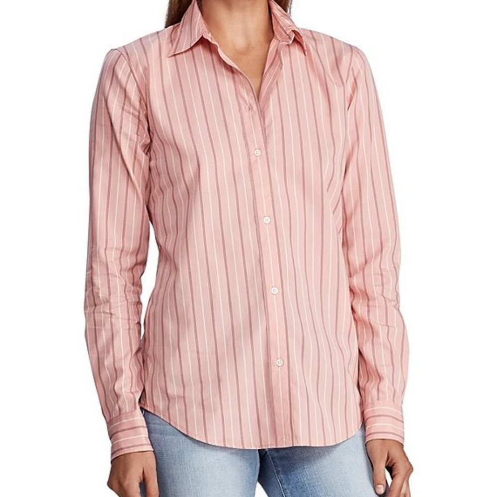 NWT - Ralph Lauren Striped Blouse - Medium